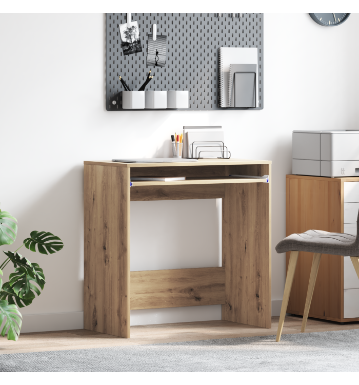 Bureau d'ordinateur Chêne artisan Bois d'ingénierie Standard | Mobilier & Déco