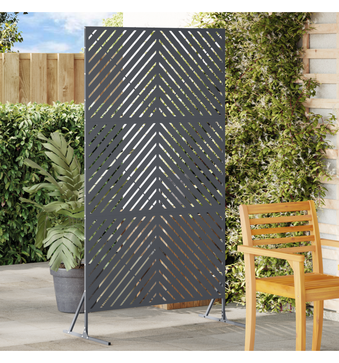 Panneau de clôture en métal Anthracite Métal Taille standard | Mobilier & Déco