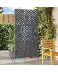 Panneau de clôture en métal Anthracite Métal Taille standard | Mobilier & Déco
