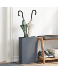 Porte-parapluies Anthracite Métal Moyen Porte-parapluies | Mobilier & Déco