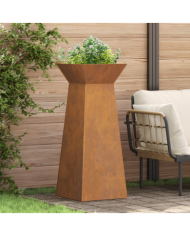 Support de plante Acier résistant aux intempéries 40 x 40 x 101 cm | Mobilier & Déco