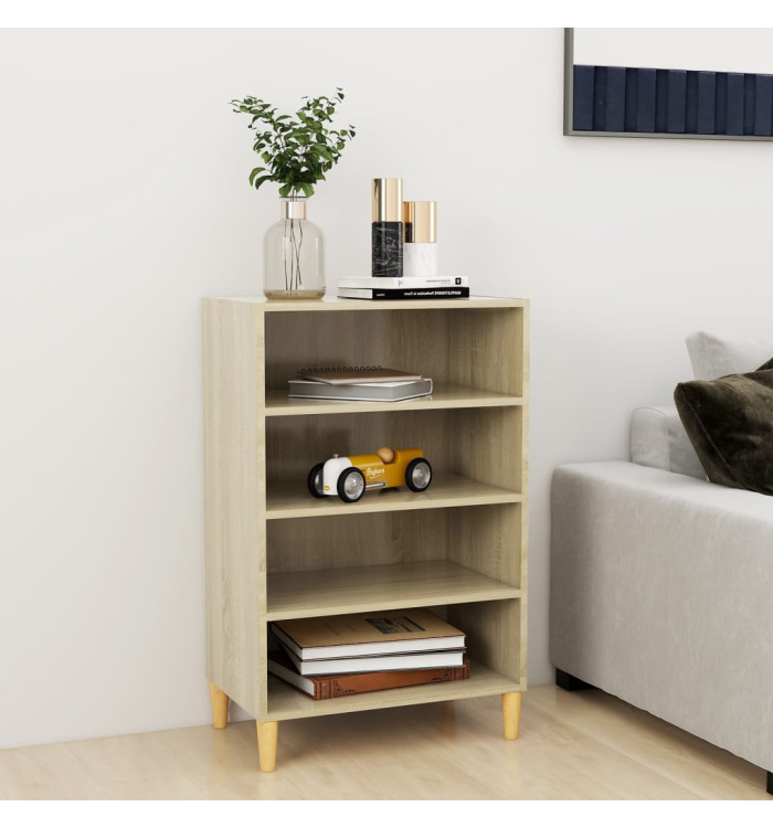 Buffet Chêne sonoma 57x35x90 cm Bois d’ingénierie | Mobilier & Déco