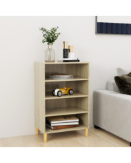 Buffet Chêne sonoma 57x35x90 cm Bois d’ingénierie | Mobilier & Déco