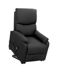 Fauteuil Gris foncé Tissu | Mobilier & Déco