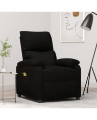 Fauteuil de massage Noir Tissu | Mobilier & Déco