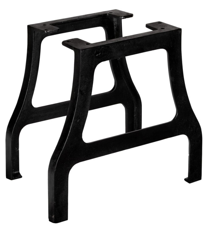 Pied de table basse 2 pcs Cadre en A Fonte | Mobilier & Déco