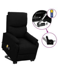 Fauteuil de massage Noir Tissu | Mobilier & Déco