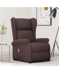 Fauteuil Marron foncé Tissu | Mobilier & Déco