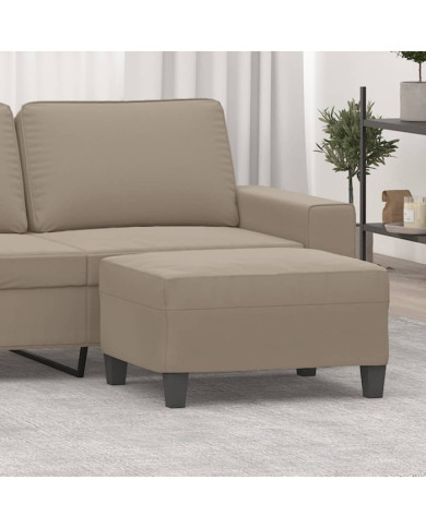 Repose-pied Taupe 70x55x41 cm Tissu microfibre | Mobilier & Déco