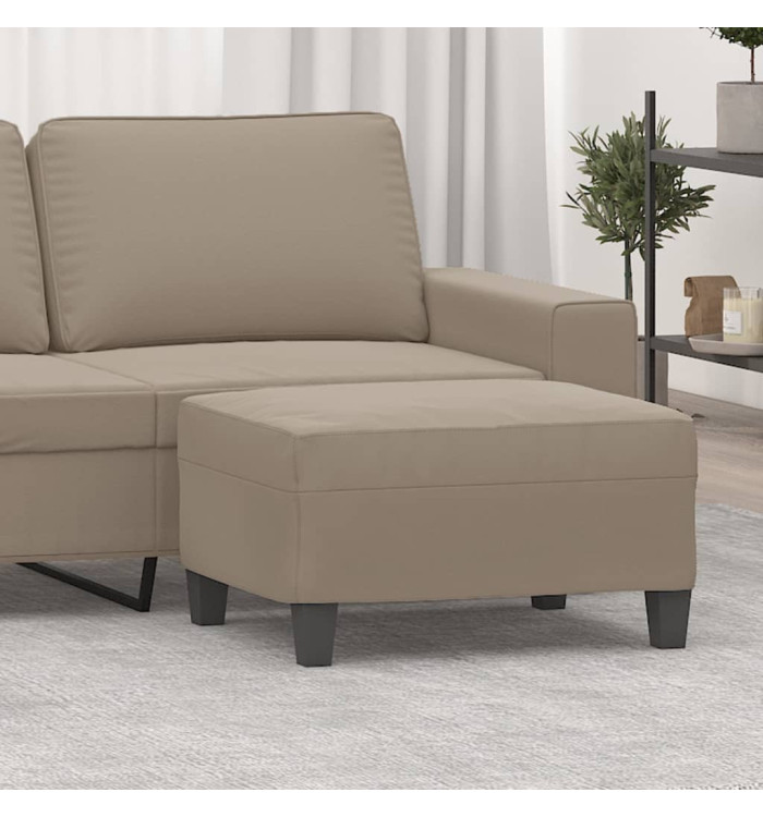 Repose-pied Taupe 70x55x41 cm Tissu microfibre | Mobilier & Déco