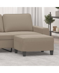 Repose-pied Taupe 70x55x41 cm Tissu microfibre | Mobilier & Déco