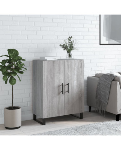 Buffet sonoma gris 69,5x34x90 cm bois d'ingénierie | Mobilier & Déco