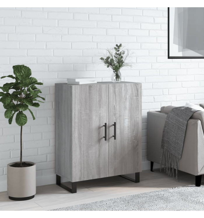 Buffet sonoma gris 69,5x34x90 cm bois d'ingénierie | Mobilier & Déco