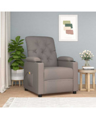 Fauteuil de massage Taupe Tissu | Mobilier & Déco