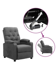 Fauteuil Gris clair Tissu | Mobilier & Déco