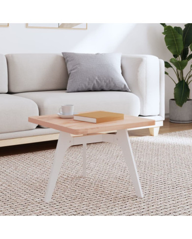 Dessus de table 50x50x2,5 cm carré bois massif de hêtre | Mobilier & Déco