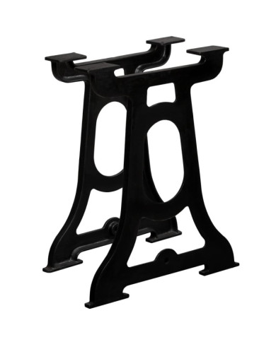 Pied de table de salle à manger 2 pcs Cadre en Y Fonte | Mobilier & Déco