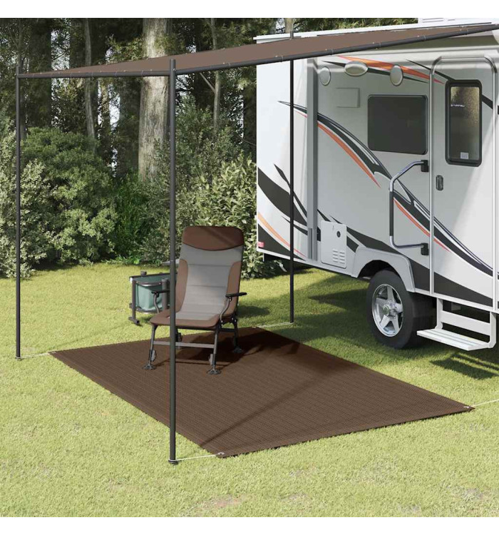 Tapis de tente 200x300 cm Marron | Mobilier & Déco