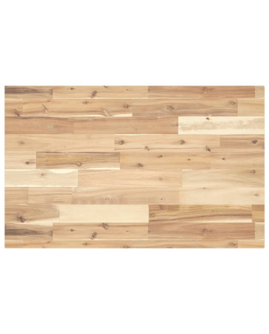 Dessus de meuble de salle de bain non traité bois d'acacia | Mobilier & Déco