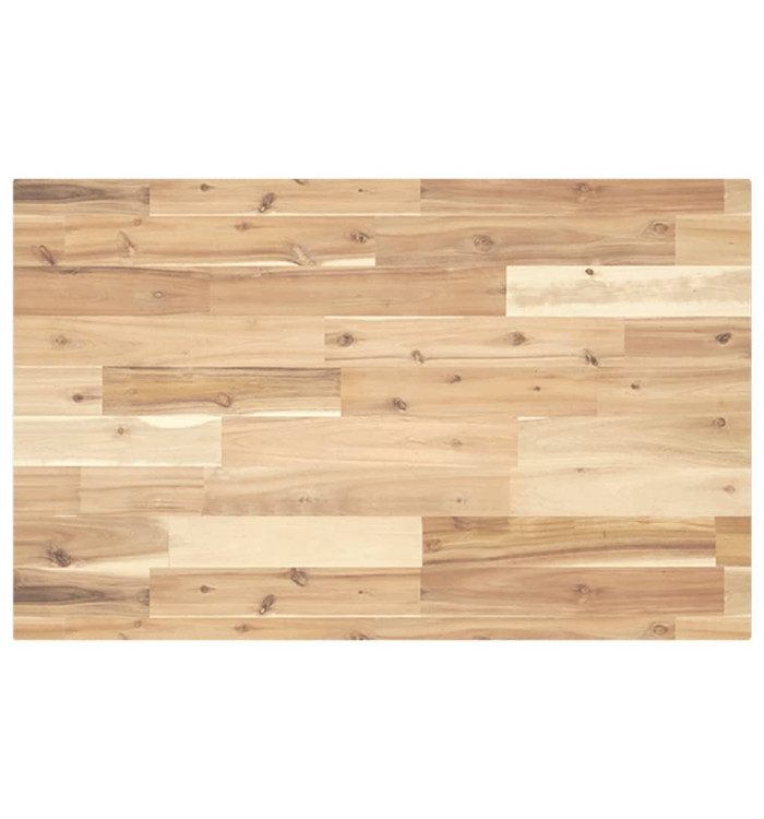 Dessus de meuble de salle de bain non traité bois d'acacia | Mobilier & Déco