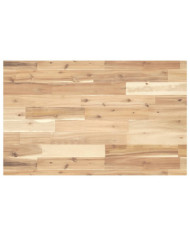 Dessus de meuble de salle de bain non traité bois d'acacia | Mobilier & Déco