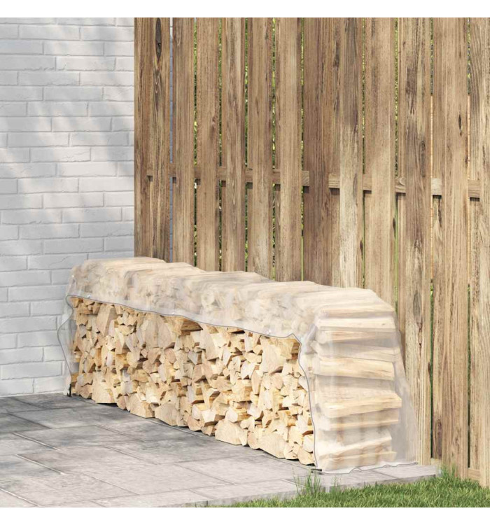 Bâche transparente avec œillets 1x4 m polyéthylène | Mobilier & Déco
