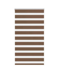 Store zèbre marron 70x100 cm largeur du tissu 65,9 cm polyester | Mobilier & Déco