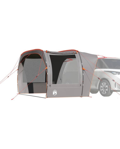 Tente de voiture gris et orange imperméable | Mobilier & Déco