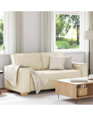 Canapé 2 places en lin 140 cm | Mobilier & Déco