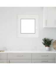 Fenêtre de sous-sol« RISOR » 50 x 50 cm oscillo-battante DIN gauche anthracite | Mobilier & Déco