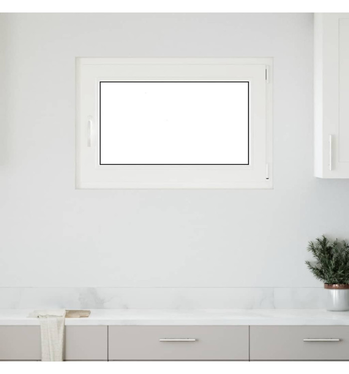 Fenêtre de sous-sol« RISOR » 90 x 50 cm oscillo-battante DIN droite blanche | Mobilier & Déco