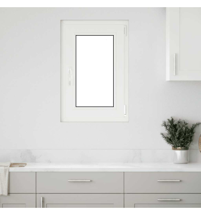 Fenêtre de sous-sol« RISOR » 50 x 75 cm oscillo-battante DIN gauche blanche | Mobilier & Déco
