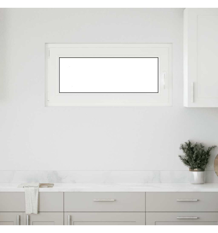 Fenêtre de sous-sol« RISOR » 100 x 50 cm oscillo-battante DIN gauche anthracite | Mobilier & Déco
