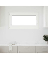 Fenêtre de sous-sol« RISOR » 110 x 70 cm oscillo-battante DIN gauche blanche | Mobilier & Déco