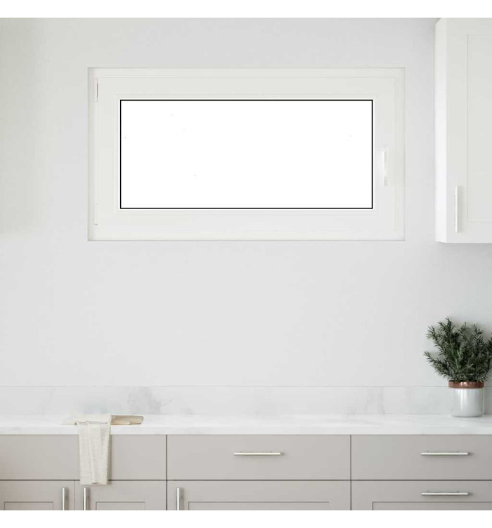 Fenêtre de sous-sol« RISOR » 110 x 50 cm oscillo-battante DIN gauche anthracite | Mobilier & Déco