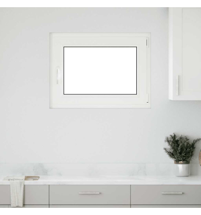 Fenêtre de sous-sol« RISOR » 90 x 70 cm oscillo-battante DIN droite anthracite | Mobilier & Déco