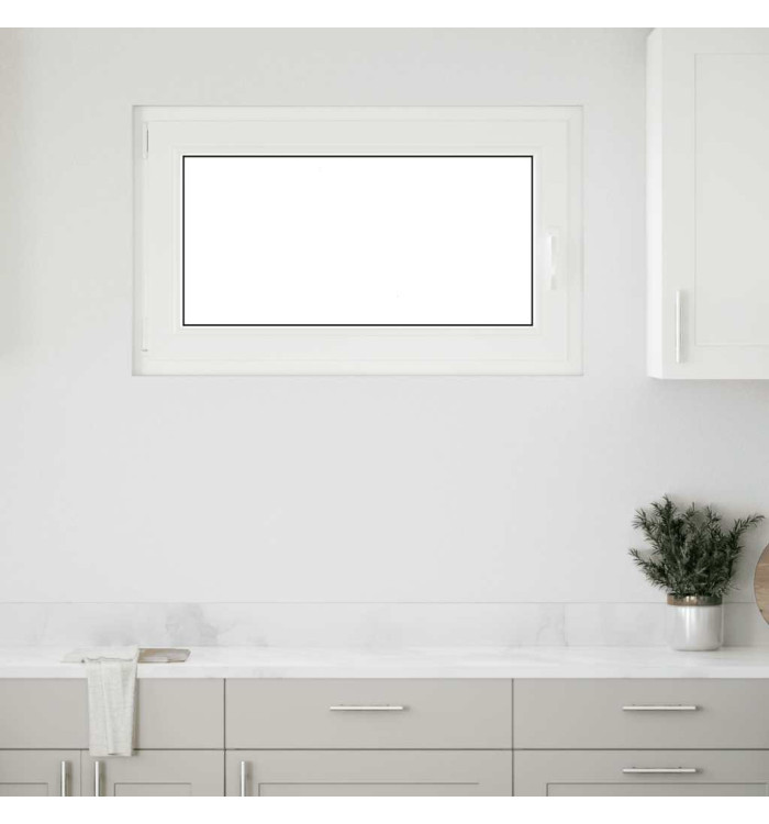 Fenêtre de sous-sol« RISOR » 100 x 70 cm oscillo-battante DIN gauche anthracite | Mobilier & Déco
