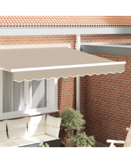 Auvent Valance pour cadre de 2,5 m Beige 2,3x0,2 m | Mobilier & Déco
