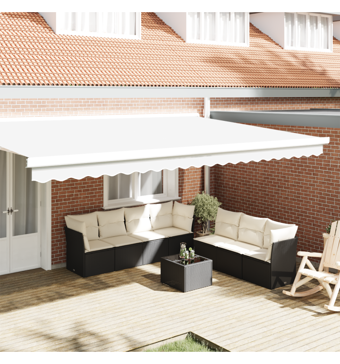 Bandeau de store pour cadre de 5 m Blanc 4.8x0.2 m | Mobilier & Déco
