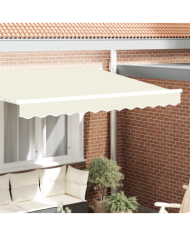 Valance de Store pour Cadre de 2,5 m Crème 2,3x0,2 m | Mobilier & Déco