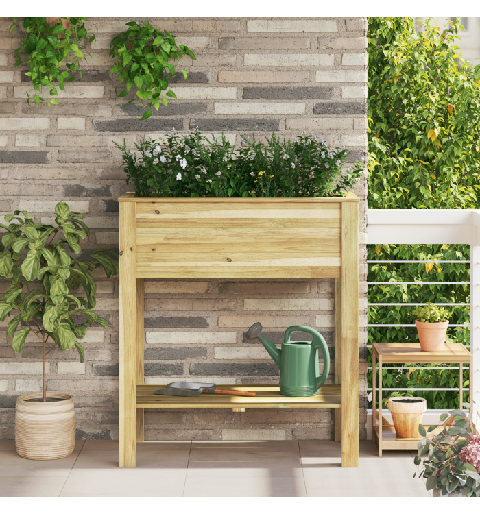 Support de jardin 85x46x94 cm Bois de pin imprégné | Mobilier & Déco