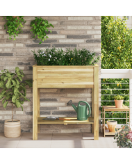 Support de jardin 85x46x94 cm Bois de pin imprégné | Mobilier & Déco