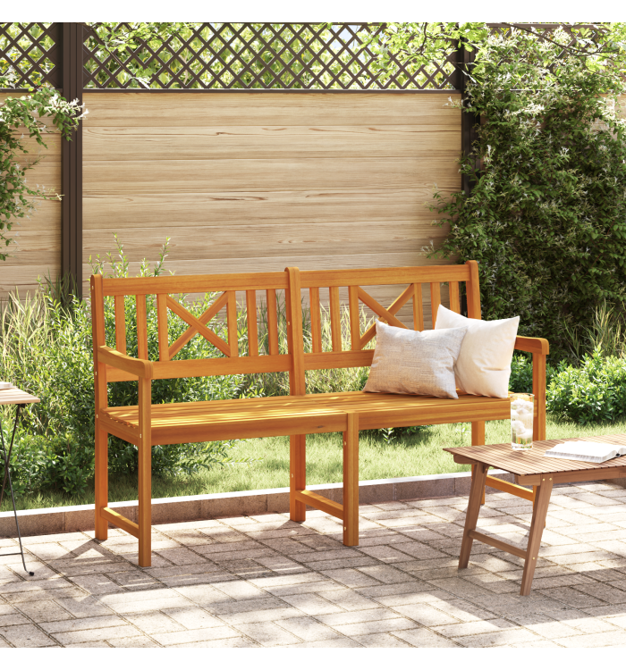 Banc de jardin 150x55,5x90 cm Acacia massif | Mobilier & Déco