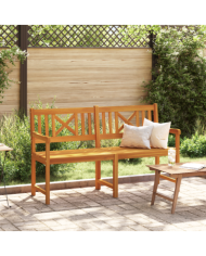 Banc de jardin 150x55,5x90 cm Acacia massif | Mobilier & Déco