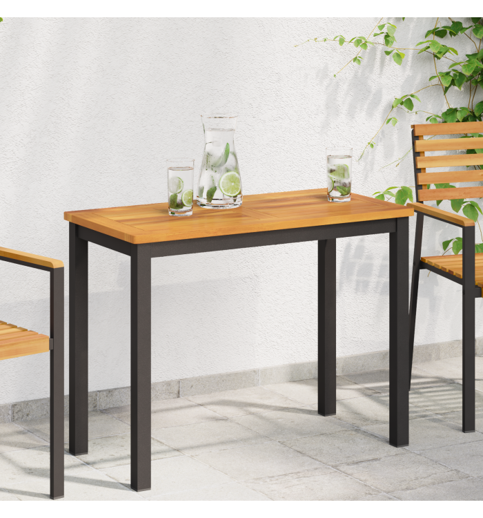 Plateau de Table 80x40x2,2 cm en Bois Massif d'Acacia | Mobilier & Déco