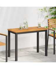 Plateau de Table 80x40x2,2 cm en Bois Massif d'Acacia | Mobilier & Déco