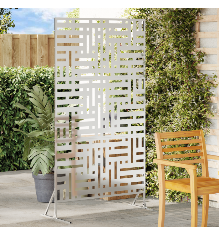 Écran de confidentialité 180 cm Acier galvanisé | Mobilier & Déco