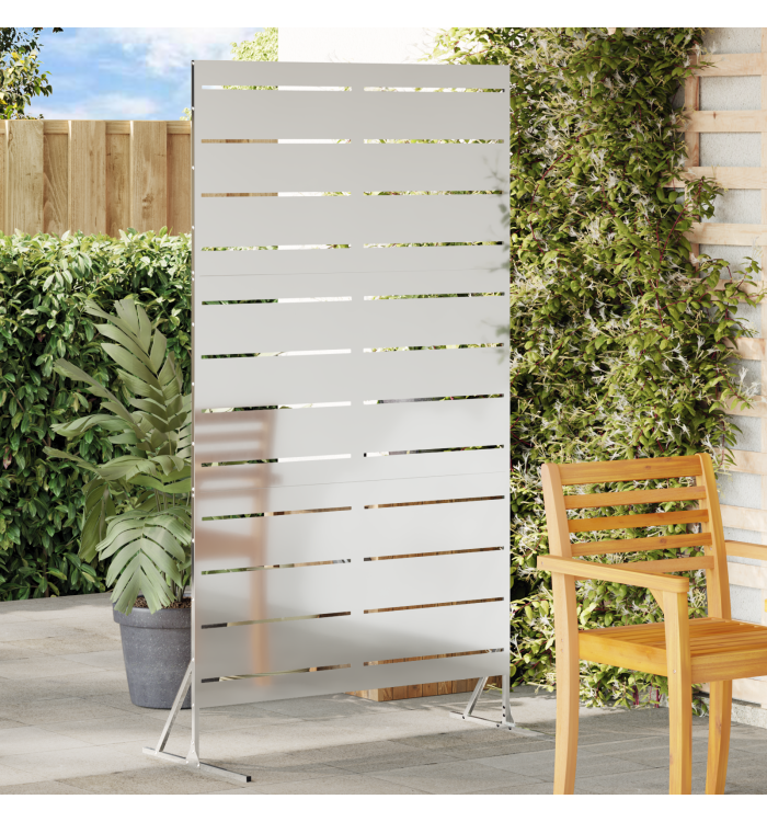 Écran de confidentialité 180 cm Acier galvanisé | Mobilier & Déco