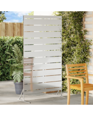 Écran de confidentialité 180 cm Acier galvanisé | Mobilier & Déco