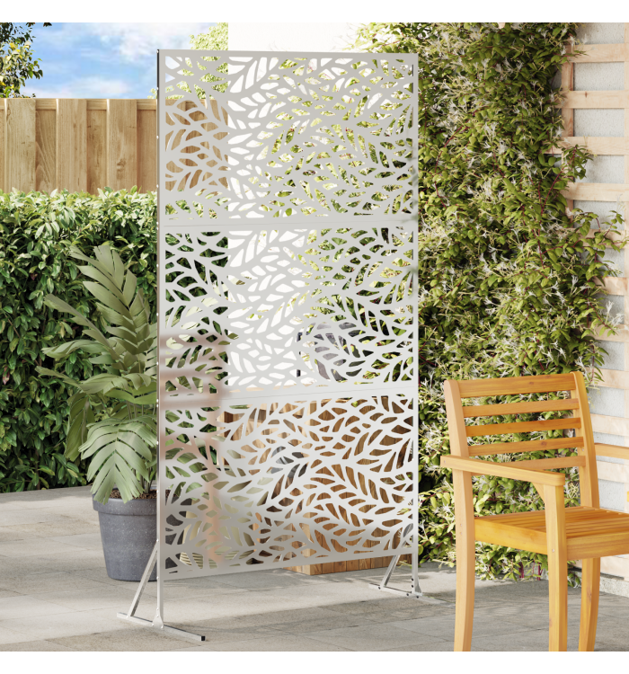 Panneau de clôture en acier galvanisé Acier galvanisé Taille moyenne | Mobilier & Déco
